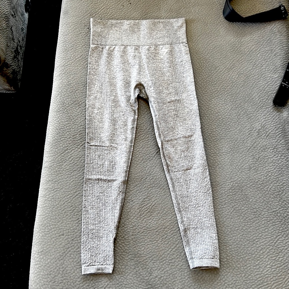 gymshark marble seamless grey leggings